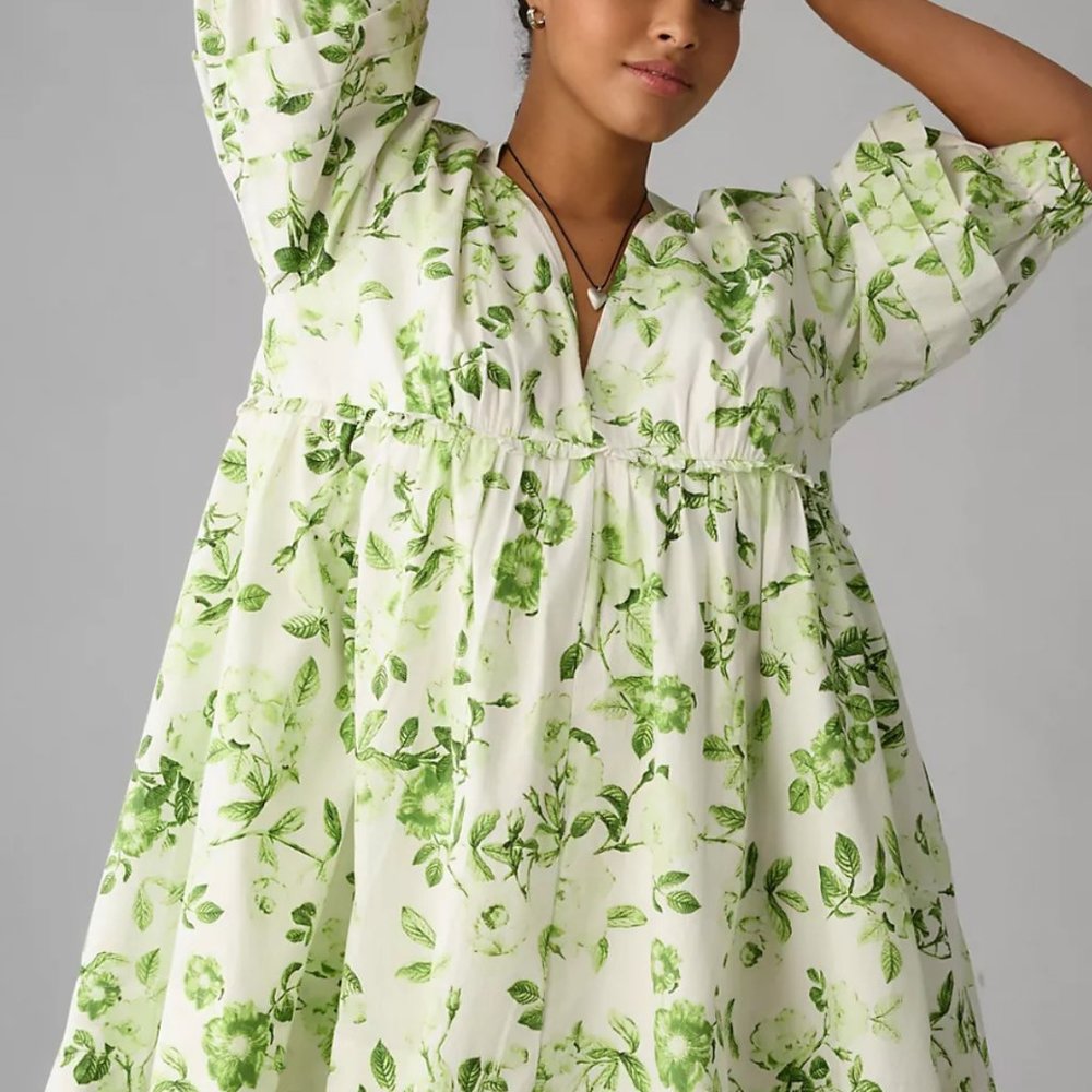 Maeve V-Neck Tunic Dress S - Picture 5 of 8